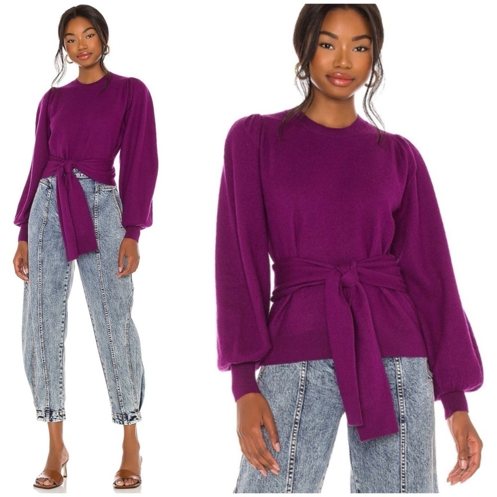 ULLA JOHNSON
RUBI PULLOVER - HIBISCUS SZ P, XS